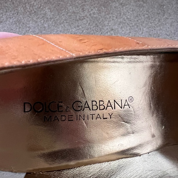Dolce & Gabbana Animal Print Heels Size 38 - Picture 7 of 7